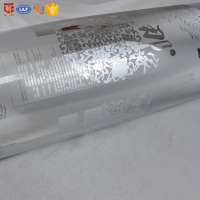 Steel gravure printing cylinder for aluminum foil