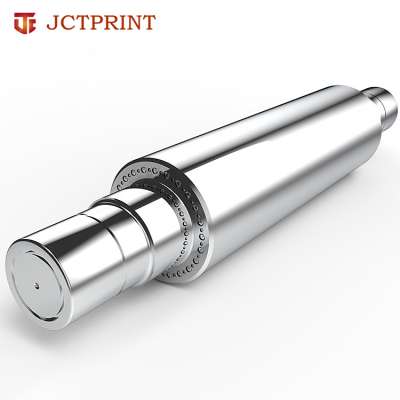 Sandblasting process chrome mirror roller for printing and dyeing