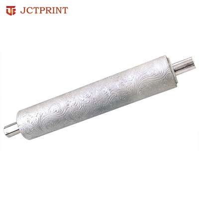 Aluminum conveyor drive roller fabric embossing roller for paper industry