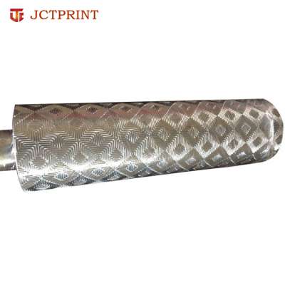 Embossing cylinder roller guide aluminum idler roller for textile industry